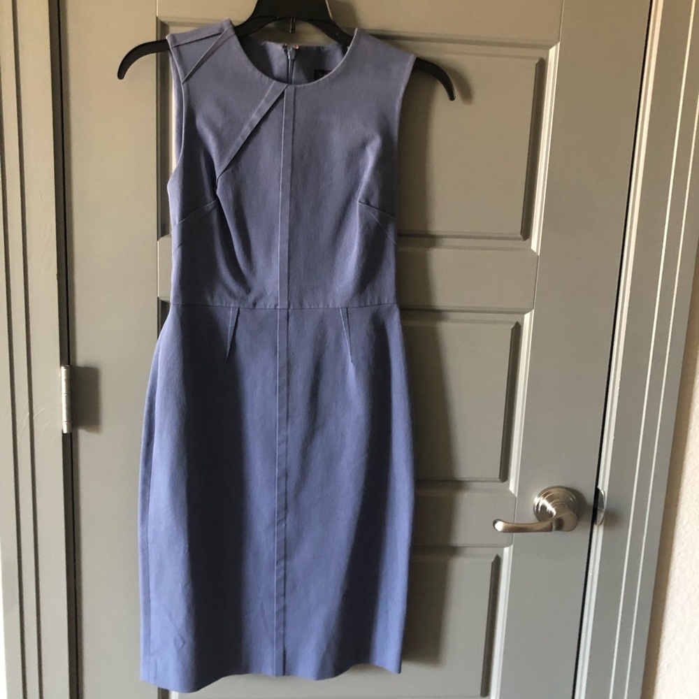 Light Blue Banana Republic Sheath Dress